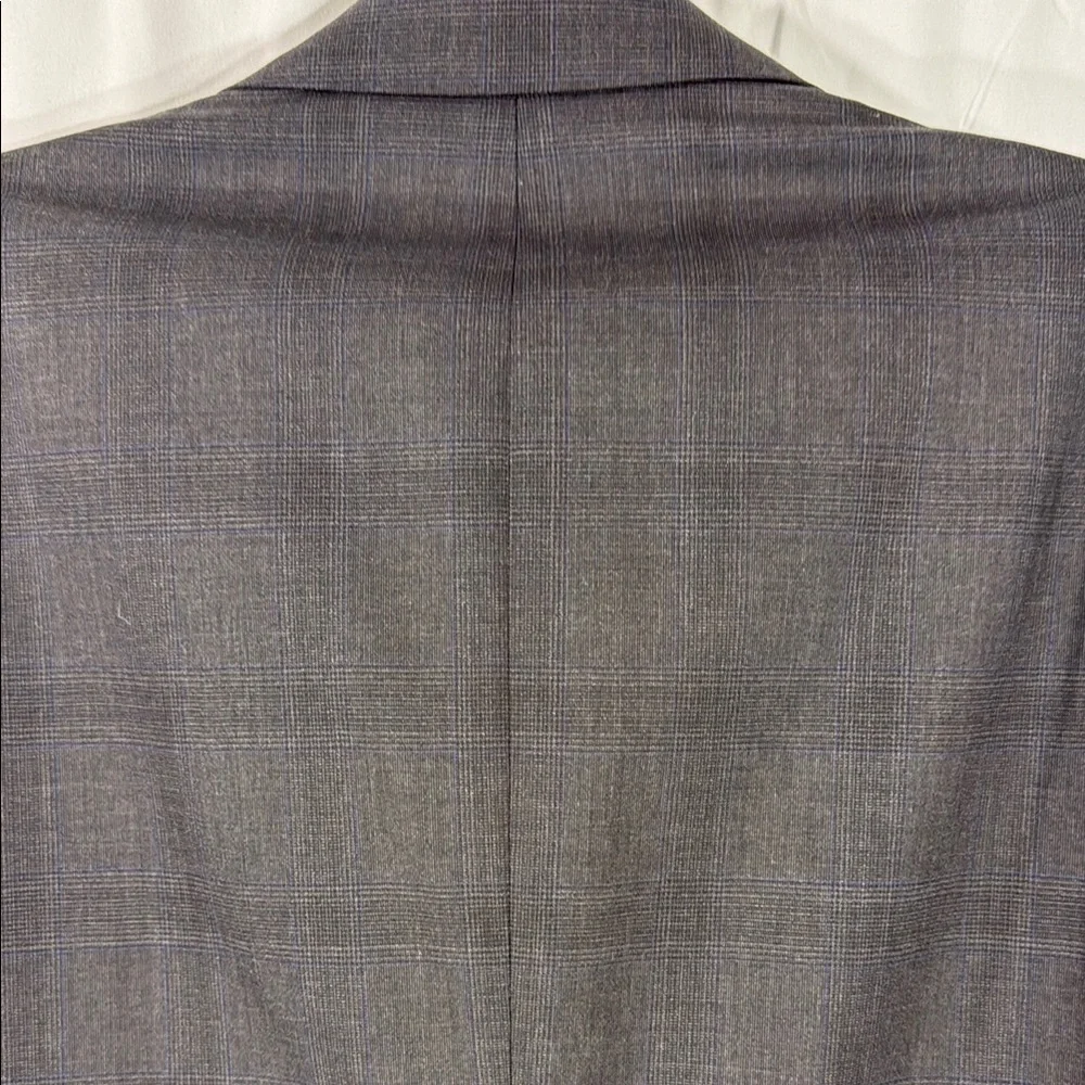 Hugo Boss Gray Wool Sport Coat Blazer Jacket 42L Notch Lapel